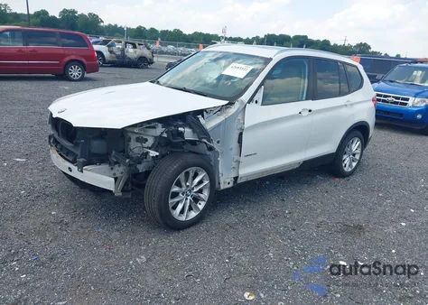 2013 BMW X3 xDrive28I из США, поврежденный, VIN 5UXWX9C57D0A28614